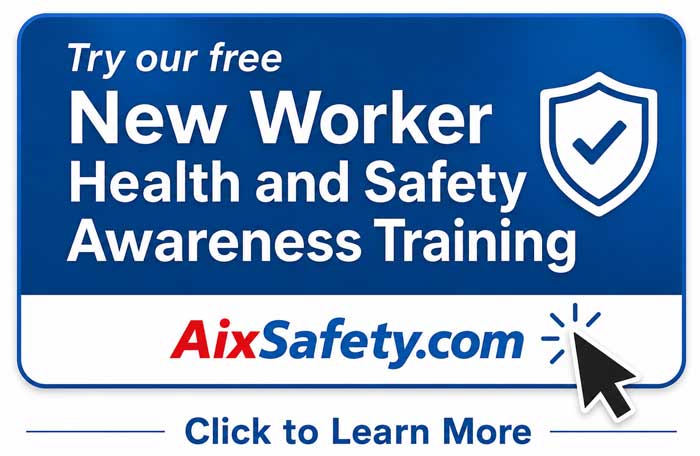 Free New Worker Health and Safety Training. 4 step training, 4 steps safety awareness training certificate free online, 4 steps safety awareness training certificate free online canada
