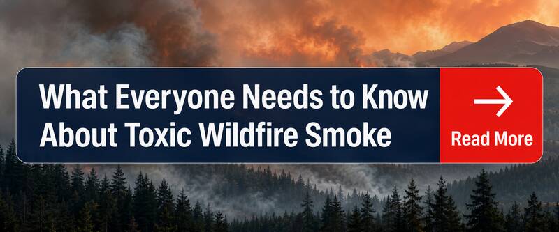 What everyone needs to know about toxic wildfire smoke. 