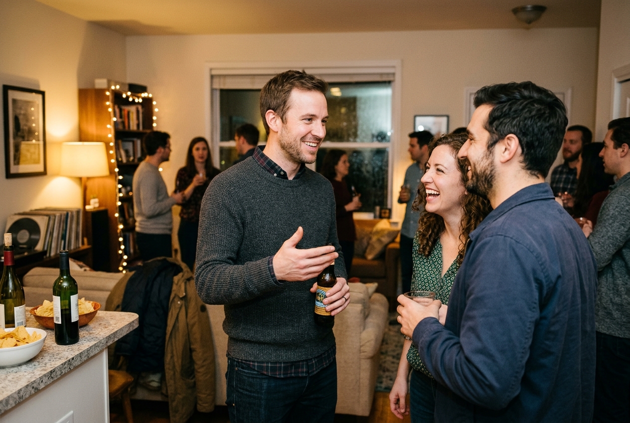 Communicating with friends, relatives and former colleagues and letting them know you're looking for a job.